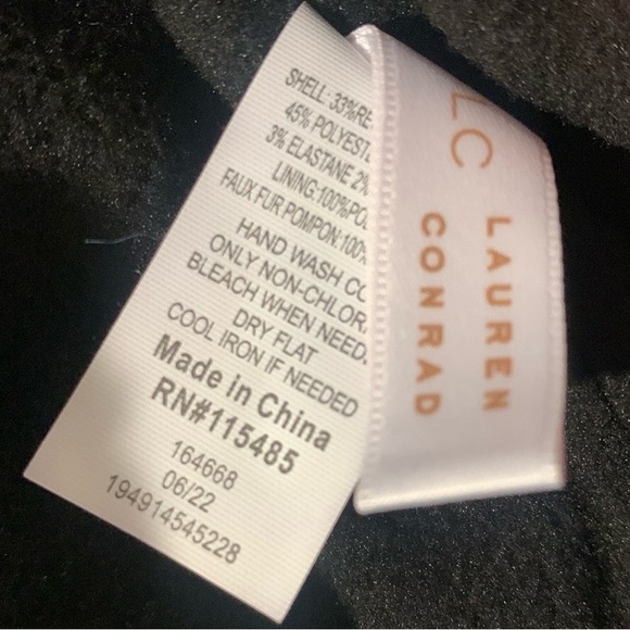 Lauren Conrad Sparkly Blue Knit Beanie NWOT - Picture 5 of 6